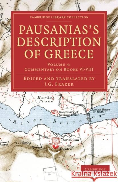 Pausanias's Description of Greece James George Frazer 9781108047265 Cambridge University Press - książka