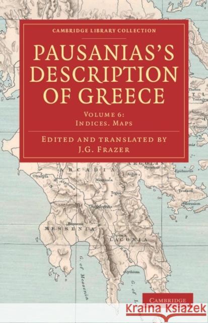 Pausanias's Description of Greece James George Frazer 9781108047289 Cambridge University Press - książka