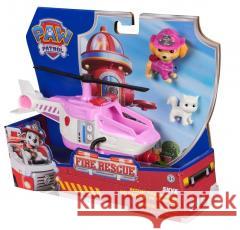 PAW Fire Rescue - Themed Vehicles Skye  0681147061491 Spin Master - książka
