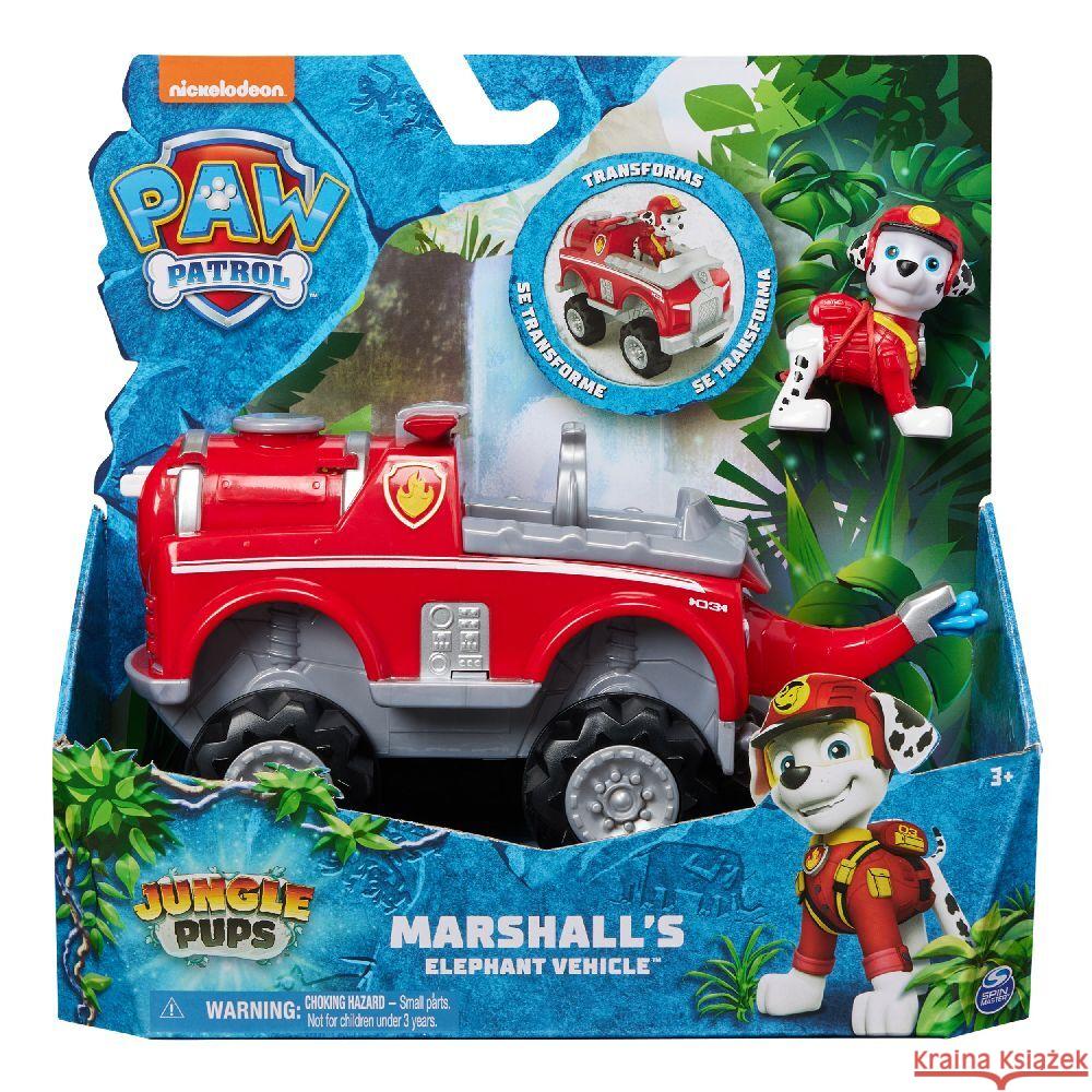 PAW Jungle Pups Vehicles Marshall  0778988490600 Spin Master - książka