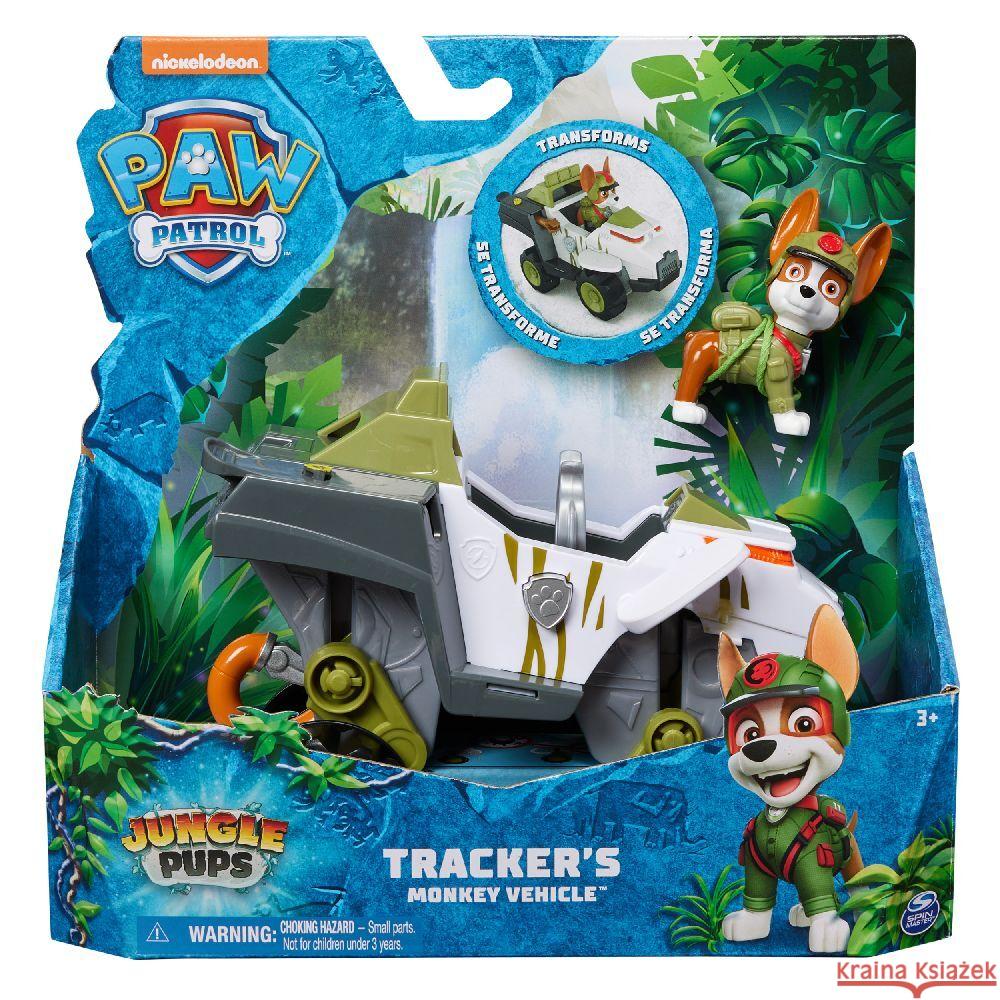 PAW Jungle Pups Vehicles Tracker  0778988490631 Spin Master - książka