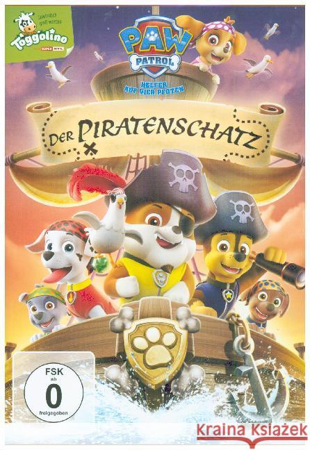 Paw Patrol - Der Piratenschatz, 1 DVD  5053083123031 Paramount - książka