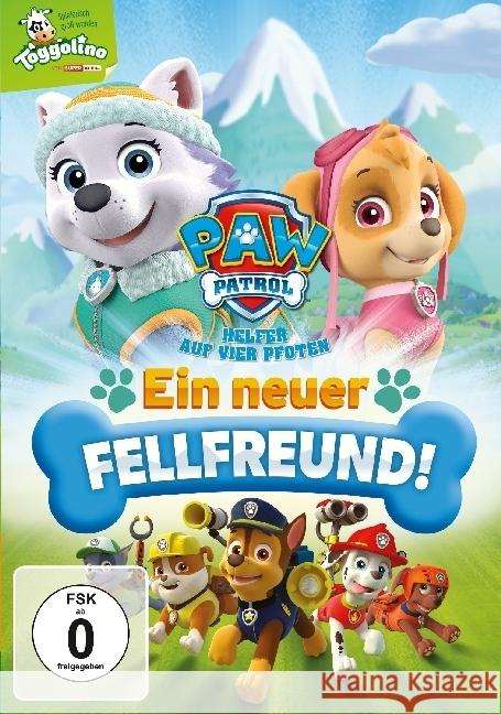 Paw Patrol - Ein neuer Fellfreund, 1 DVD  5053083122980 Paramount - książka