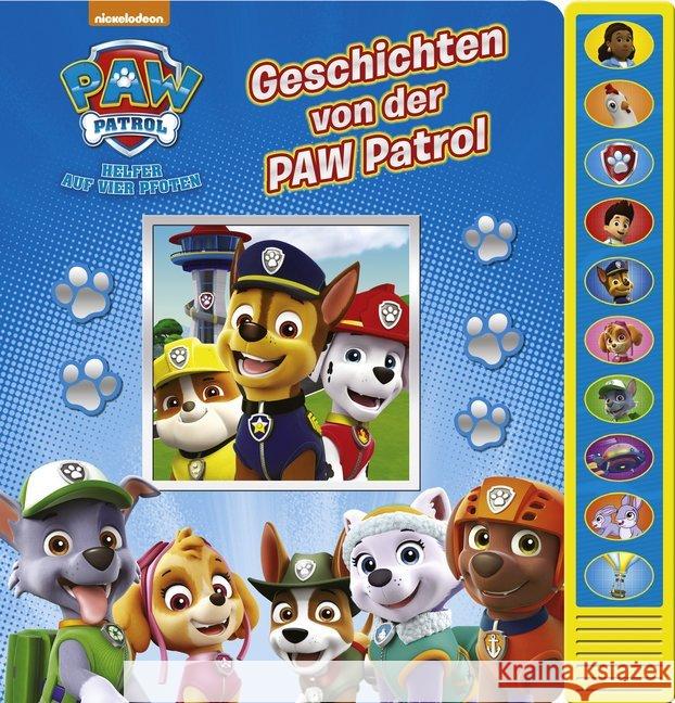 PAW Patrol - Geschichten von der PAW Patrol, m. Soundeffekten  9781503742949 Phoenix International Publications - książka