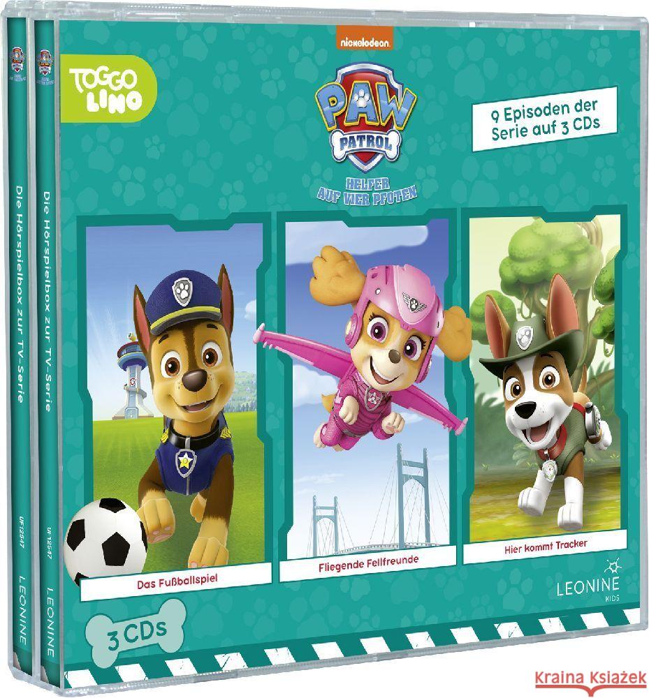 PAW Patrol. Box.8, 1 Audio-CD  4061229125475 LEONINE Distribution - książka