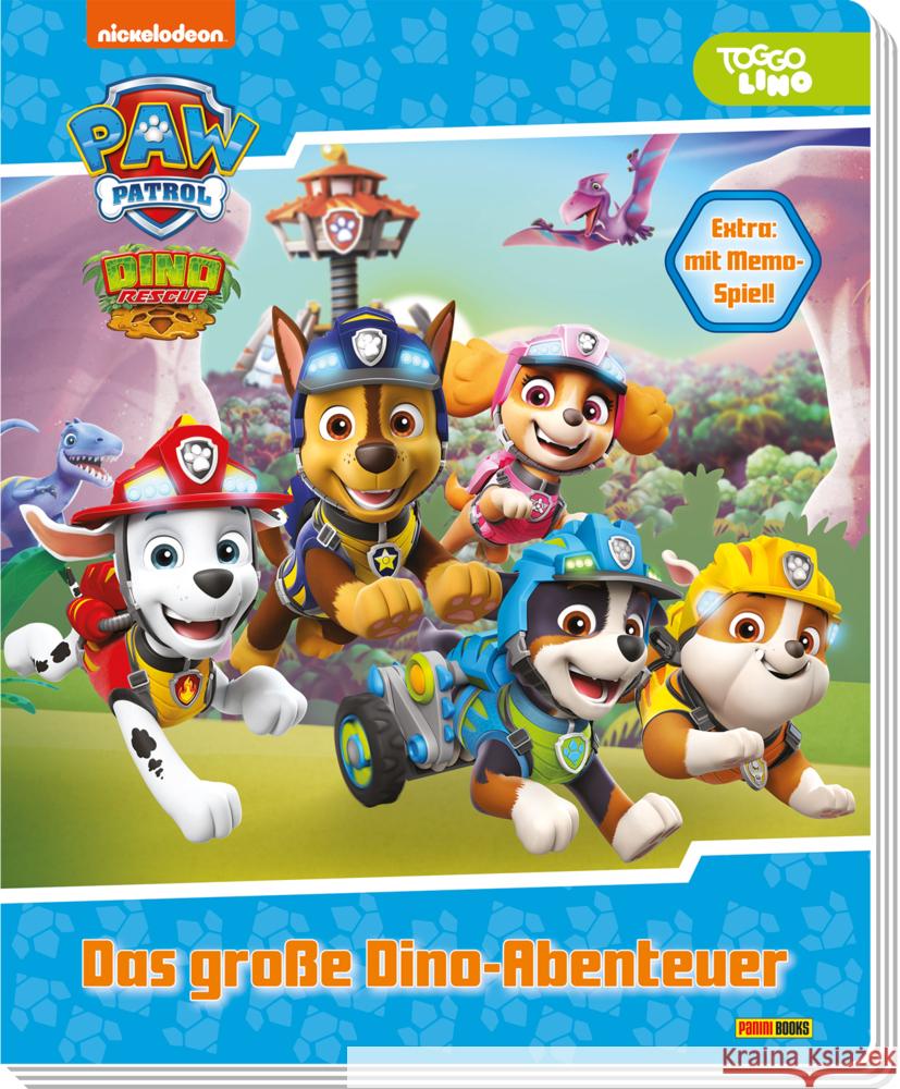 PAW Patrol: Das große Dino-Abenteuer Weber, Claudia 9783833244315 Panini Books - książka