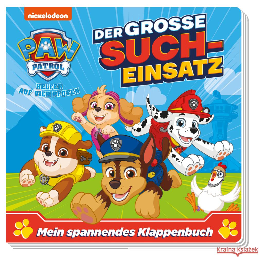 PAW Patrol: Der große Sucheinsatz - Mein spannendes Klappenbuch Panini 9783833245114 Panini Books - książka