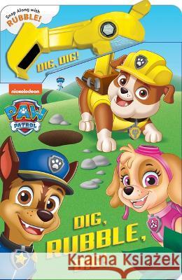 Paw Patrol: Dig, Rubble, Dig!: An Action Tool Book Maggie Fischer Jason Fruchter 9780794450236 Studio Fun International - książka