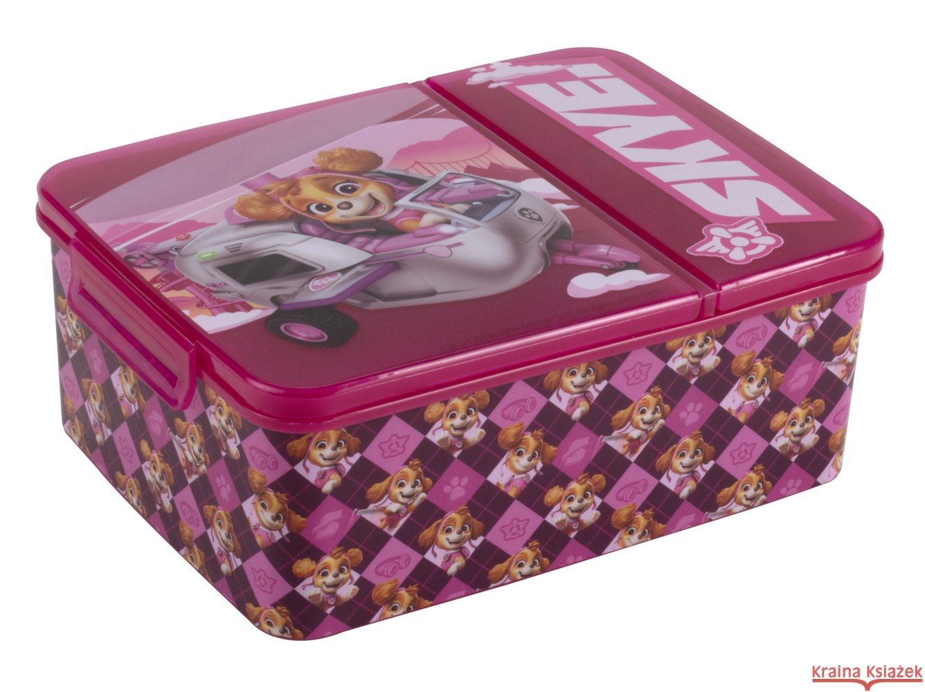 Paw Patrol Girl Brotdose zweigeteilt  4043891376591 POS - książka