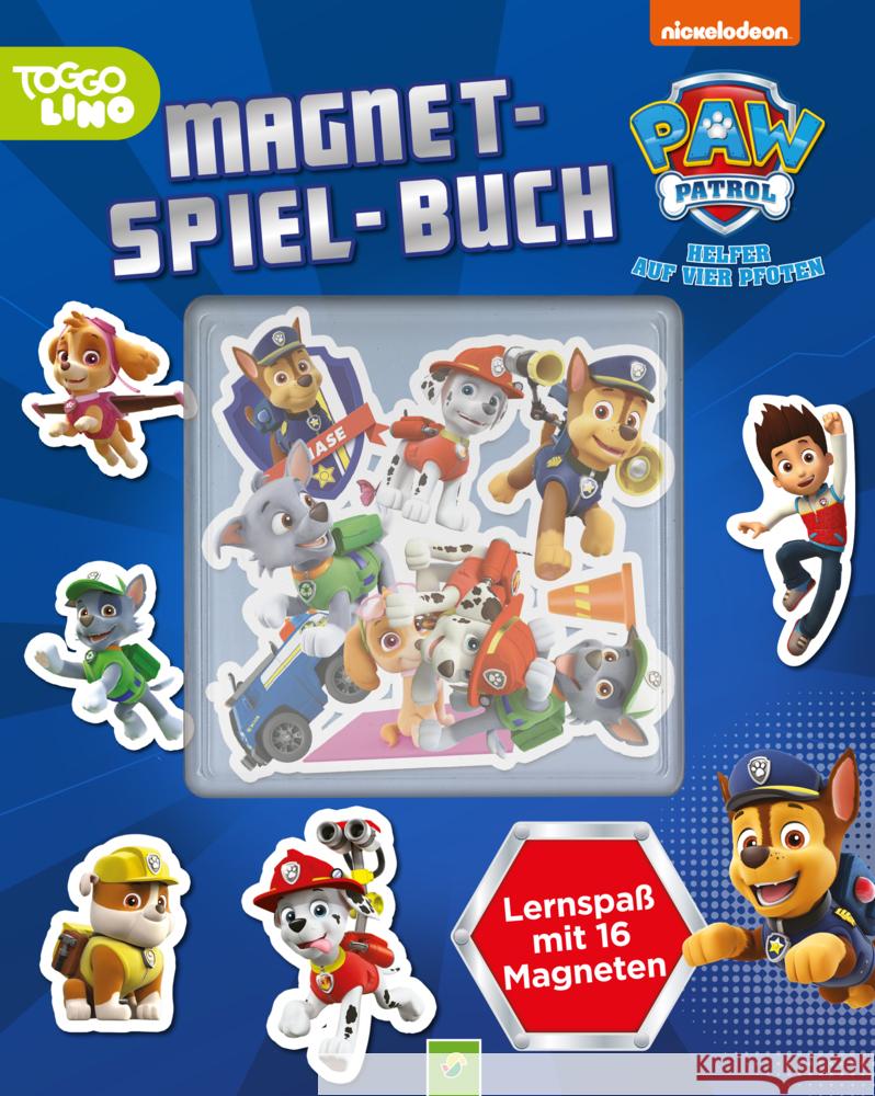 PAW Patrol Magnet-Spiel-Buch  9783849932749 Schwager & Steinlein - książka