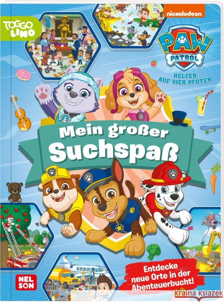 PAW Patrol: Mein großer Suchspaß  9783845121628 Nelson - książka