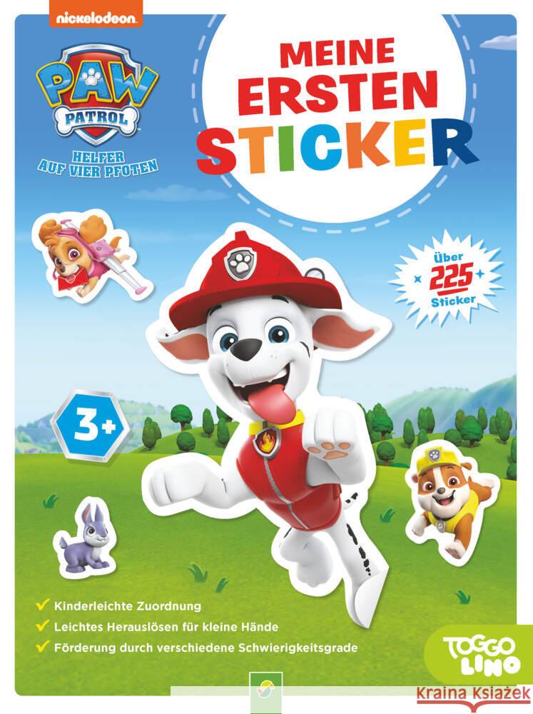 PAW Patrol Meine ersten Sticker Schwager & Steinlein Verlag 9783849943196 Schwager & Steinlein - książka