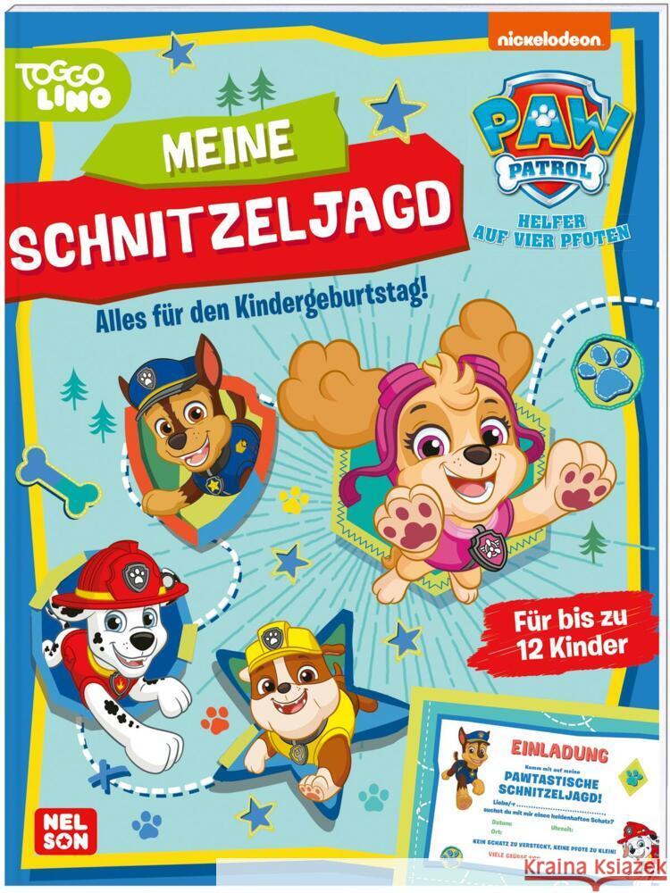 PAW Patrol: Meine Schnitzeljagd  9783845123752 Nelson - książka