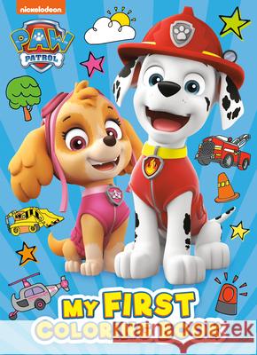 Paw Patrol: My First Coloring Book (Paw Patrol) Golden Books                             Golden Books 9780593308516 Golden Books - książka