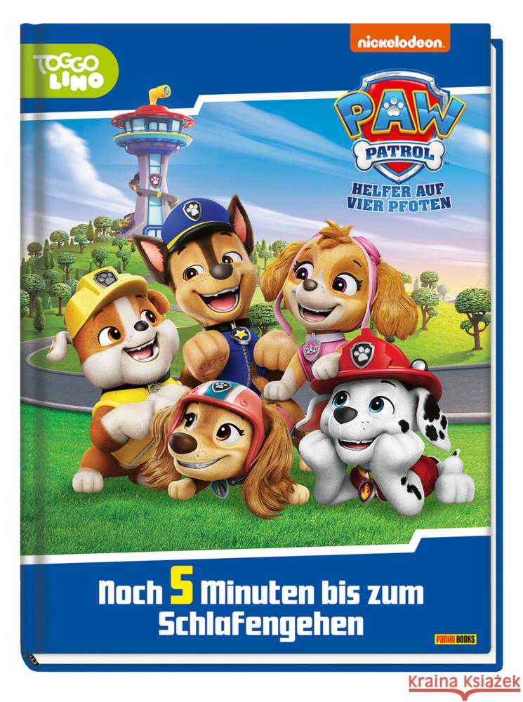 PAW Patrol: Noch 5 Minuten bis zum Schlafengehen Weber, Claudia 9783833245831 Panini Books - książka
