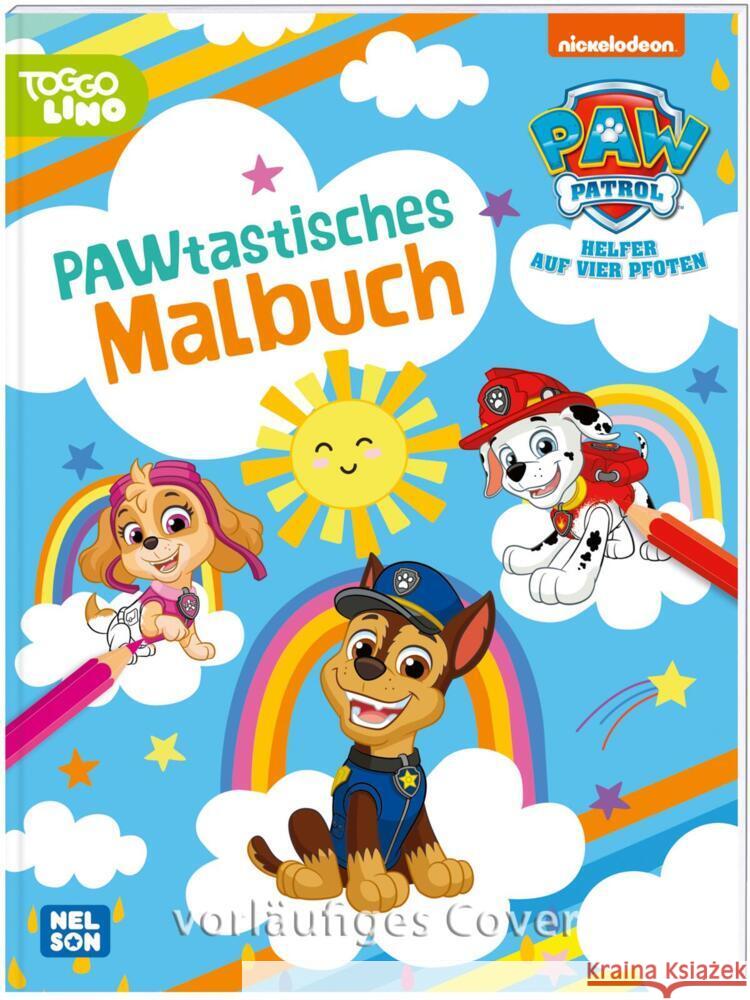 PAW Patrol: PAW Patrol: PAWtastisches Malbuch  9783845122410 Nelson - książka