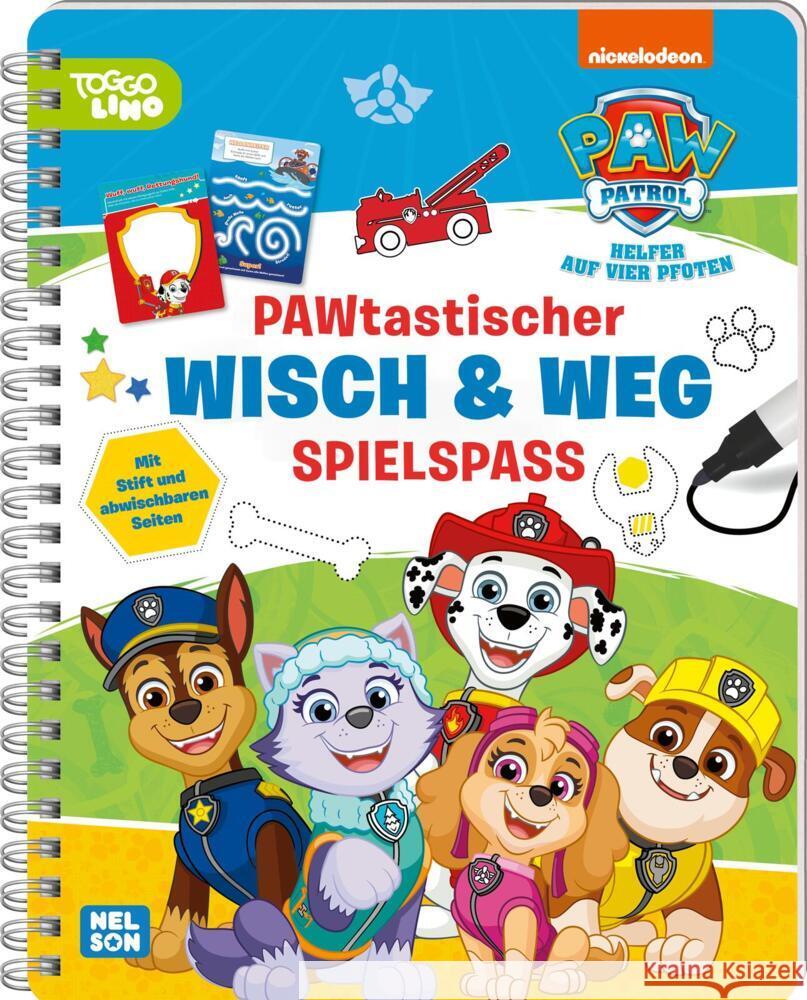 PAW Patrol: PAWtastischer Wisch & Weg Spielspaß  9783845124193 Nelson - książka