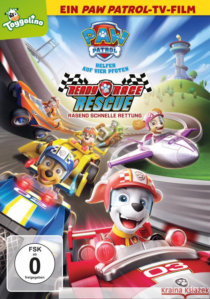 Paw Patrol: Ready Race Rescue - Rasend schnelle Rettung, 1 DVD  5053083230012 Universal Pictures Video - książka