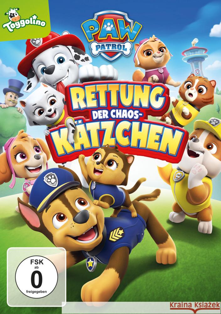 PAW Patrol: Rettung der Chaos-Kätzchen, 1 DVD  5053083239725 Paramount - książka