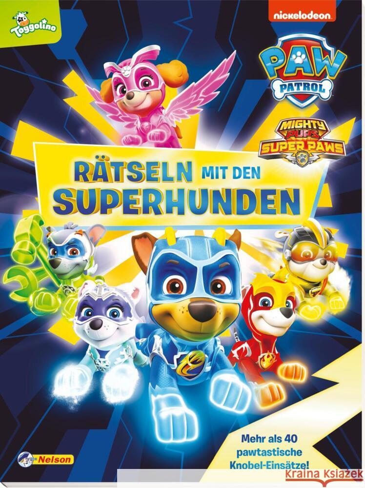 PAW Patrol: Rätseln mit den Superhunden  9783845117652 Nelson - książka