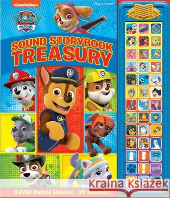 Paw Patrol Sound Storybook Treasury PI Kids 9781503727397 Phoenix International, Inc - książka