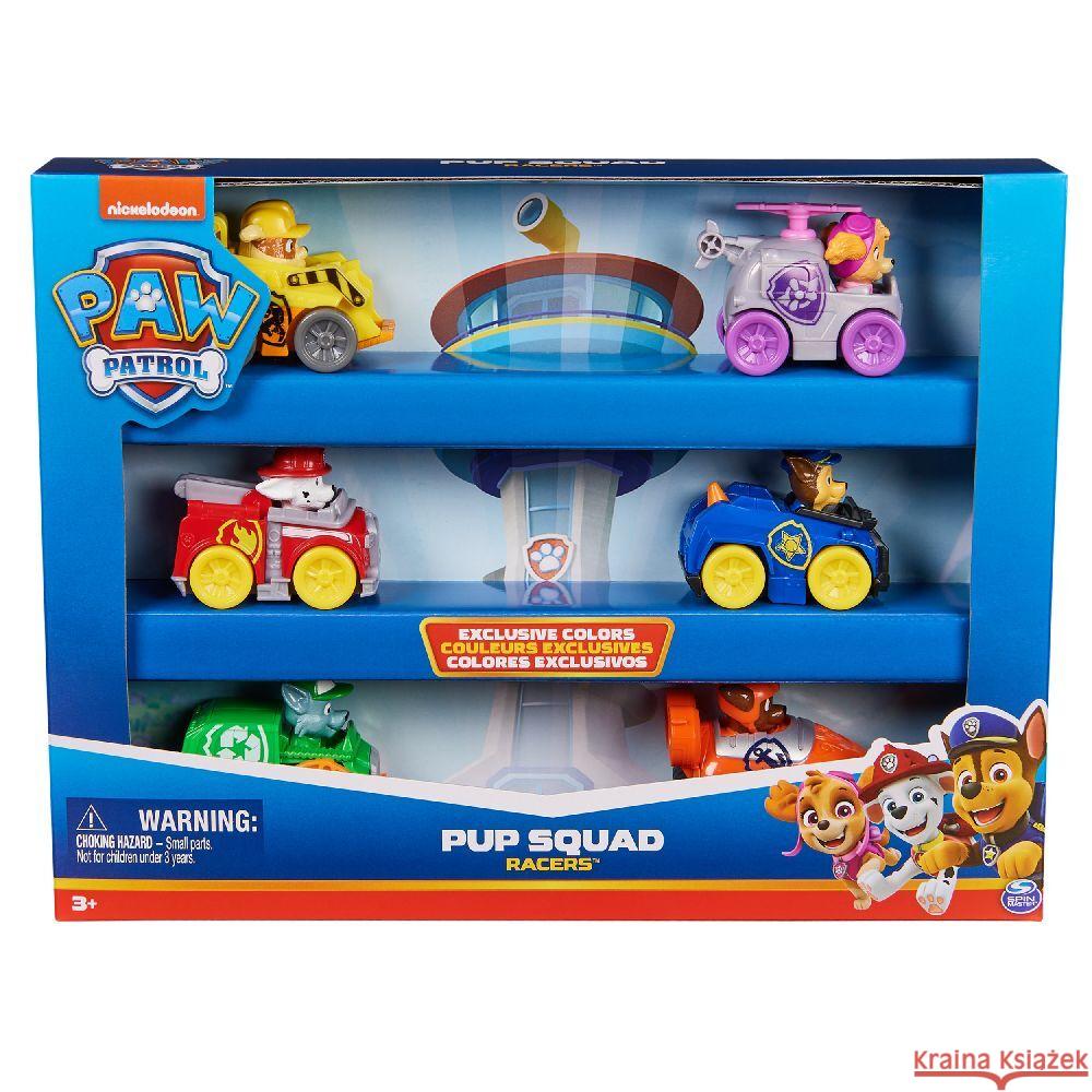 PAW Pup Squad Racers Core Gift Set  0681147017818 Spin Master - książka