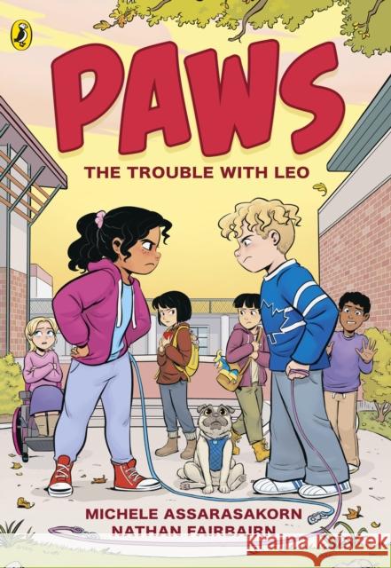 PAWS: The Trouble With Leo Nathan Fairbairn 9780241759783 Penguin Random House Children's UK - książka