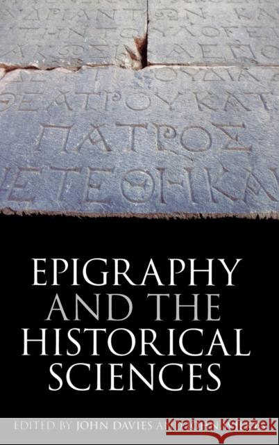 Pba 177 Epigraphy Historic Sciences Ctb Davies, Wilkes 9780197265062  - książka