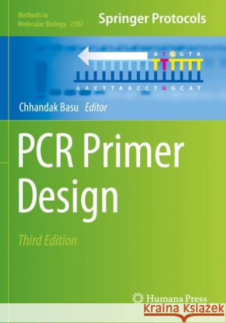 PCR Primer Design Chhandak Basu 9781071618011 Humana - książka
