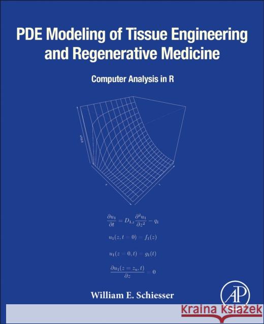 Pde Modeling of Tissue Engineering and Regenerative Medicine: Computer Analysis in R Schiesser, William E. 9780443187407 Elsevier Science Publishing Co Inc - książka