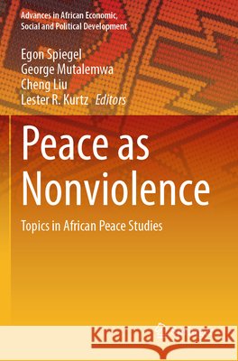 Peace as Nonviolence  9783031529078 Springer Nature Switzerland - książka