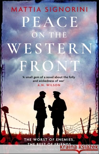 Peace on the Western Front: The emotional World War One historical novel perfect for Remembrance Day Mattia Signorini 9781786583413 Bonnier Books Ltd - książka