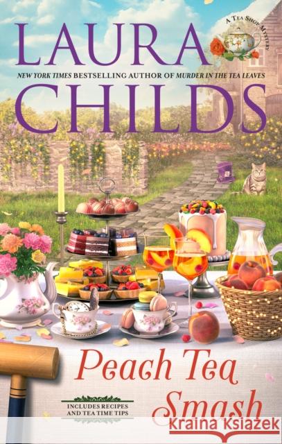Peach Tea Smash Laura Childs 9780593201015 Berkley Books - książka