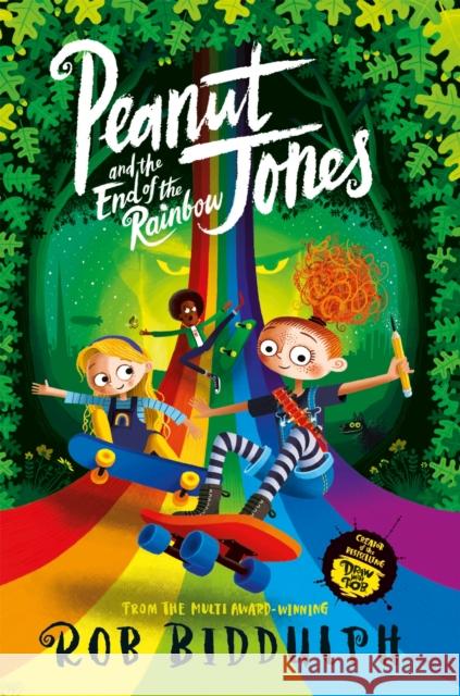 Peanut Jones and the End of the Rainbow Rob Biddulph 9781529040616 Pan Macmillan - książka