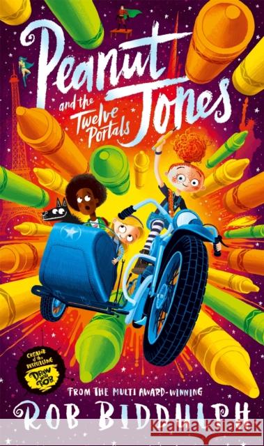 Peanut Jones and the Twelve Portals Rob Biddulph 9781529040579 Pan Macmillan - książka