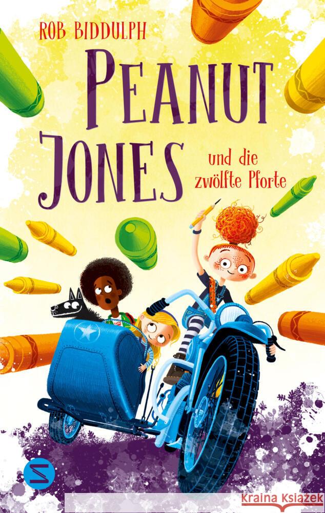 Peanut Jones und die zwölfte Pforte Biddulph, Rob 9783505152672 Schneiderbuch - książka