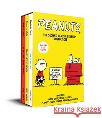 Peanuts Boxed Set (Peanuts Revisited, Peanuts Every Sunday, Good Grief More Peanuts) Charles Schulz 9781787742758 Titan Books Ltd - książka