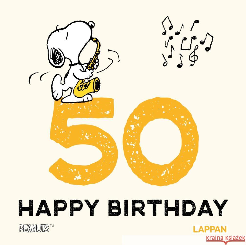 Peanuts Geschenkbuch: Happy Birthday zum 50. Geburtstag Schulz, Charles M. 9783830364337 Lappan Verlag - książka