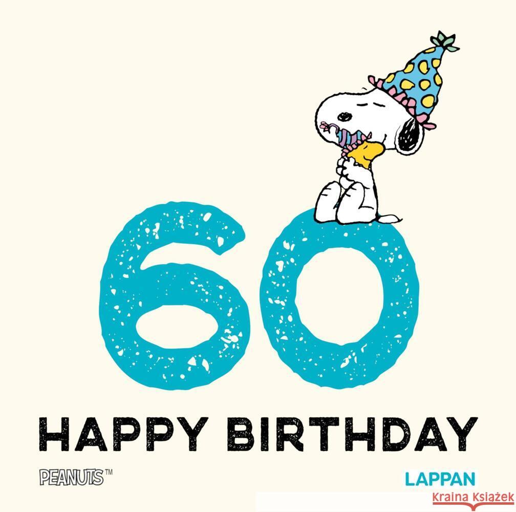 Peanuts Geschenkbuch: Happy Birthday zum 60. Geburtstag Schulz, Charles M. 9783830364344 Lappan Verlag - książka