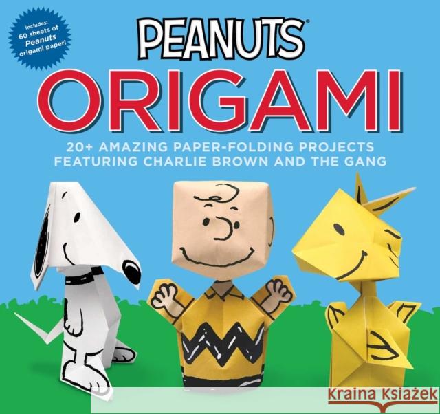 Peanuts Origami: 20+ Amazing Paper-Folding Projects Featuring Charlie Brown and the Gang Charles M. Schulz 9781524851187 Andrews McMeel Publishing - książka