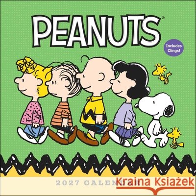 PEANUTS® 2027 Wall Calendar with Clings Charles M. Schulz 9798881606800 Andrews McMeel Publishing - książka