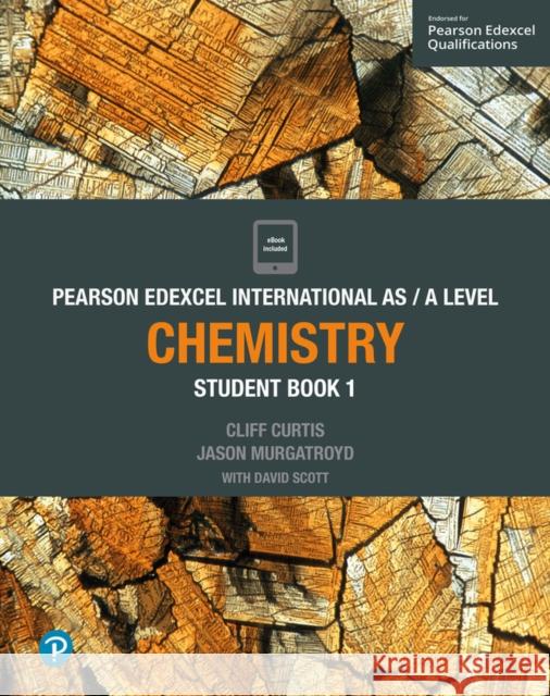 Pearson Edexcel International AS Level Chemistry Student Book Dave Scott 9781292244860 Pearson Education Limited - książka