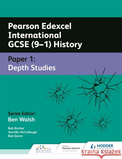 Pearson Edexcel International GCSE (9–1) History: Paper 1 Depth Studies Rob Quinn 9781398322349 Hodder Education - książka