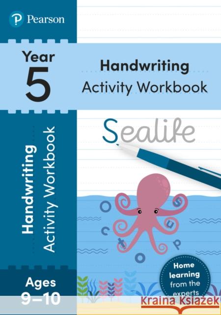 Pearson Learn at Home Handwriting Activity Workbook Year 5 Sarah Loader 9781292424958 Pearson Education Limited - książka