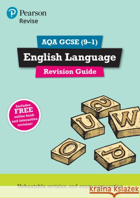 Pearson REVISE AQA GCSE English Language Revision Guide incl. online revision - for 2026, 2027 exams David Grant 9781447988052 Pearson Education Limited - książka