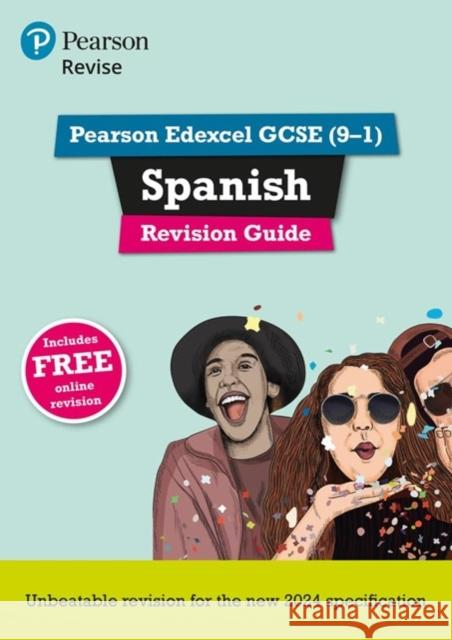 Pearson Revise Edexcel GCSE Spanish Revision Guide Halksworth, Vivien 9781292739687 Pearson Education Limited - książka
