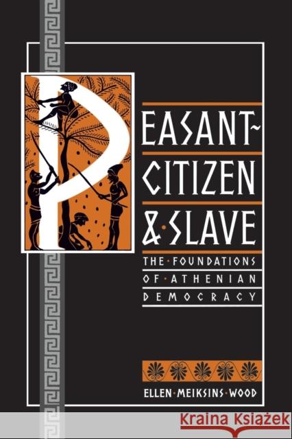 Peasant-Citizen and Slave: The Foundations of Athenian Democracy Wood, Ellen Meiksins 9780860919117 Verso - książka