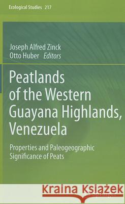 Peatlands of the Western Guayana Highlands, Venezuela: Properties and Paleogeographic Significance of Peats Zinck, Joseph Alfred 9783642201370 Not Avail - książka