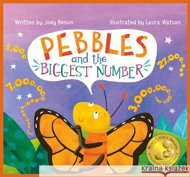 Pebbles and the Biggest Number: A STEM Adventure for Kids - Ages 4-8 Joey Benun 9781737818601 Apg Sales & Distribution - książka