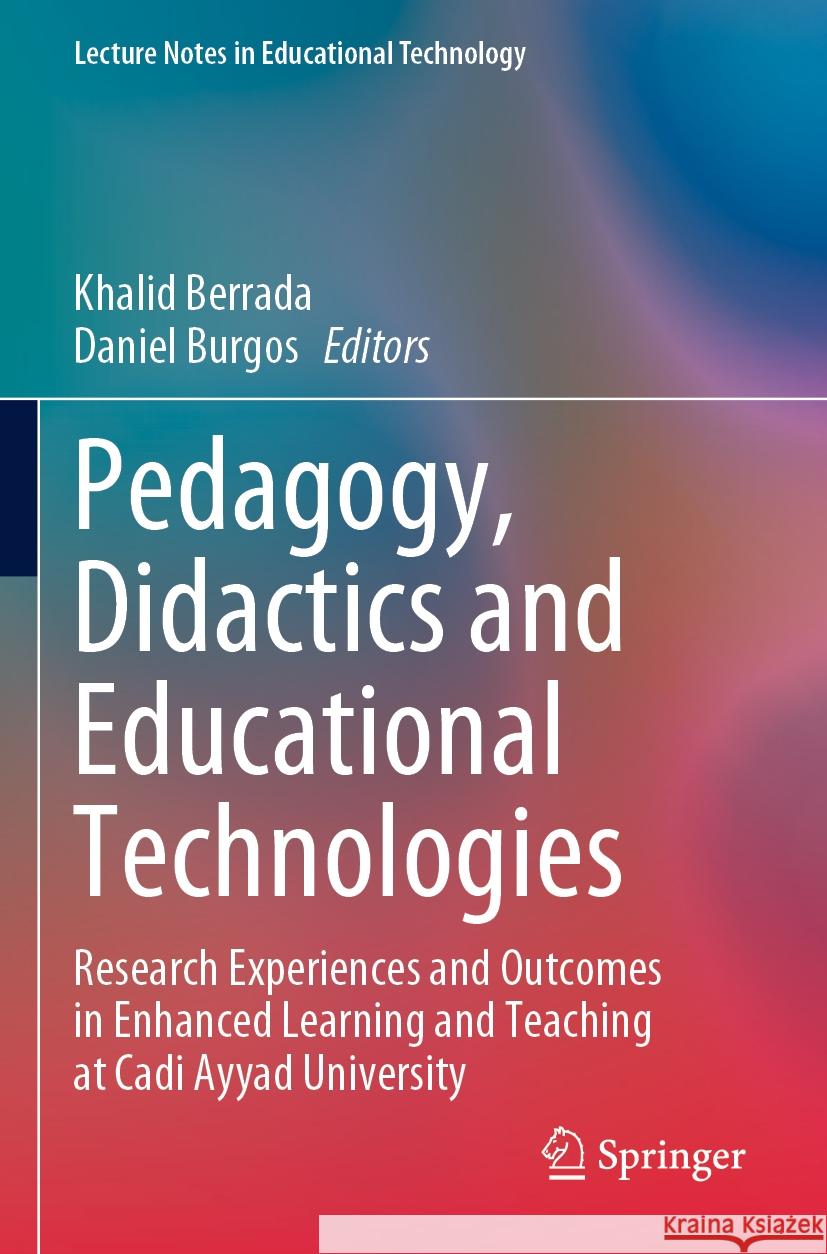 Pedagogy, Didactics and Educational Technologies  9789811951398 Springer Nature Singapore - książka